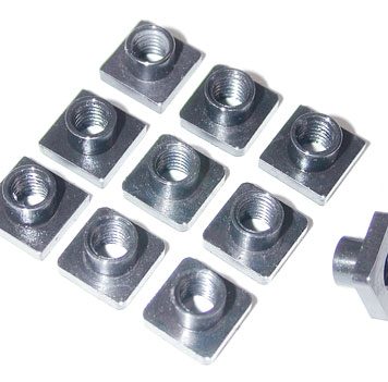 Sherline T-Nuts Set of 10